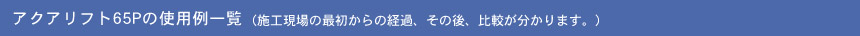 使用例一覧