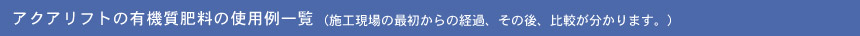使用例一覧