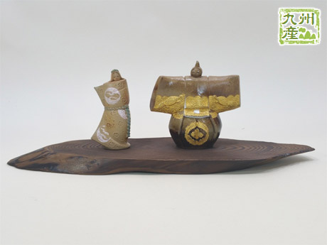 アクア Webショップ【陶器製 雛人形「むつびな」】博多人形の伝統工芸士が作った陶器の雛人形です。