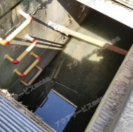 暗渠水路の臭気対策
